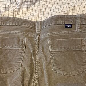 Patagonia women’s  Corduroy Pants in dark tan